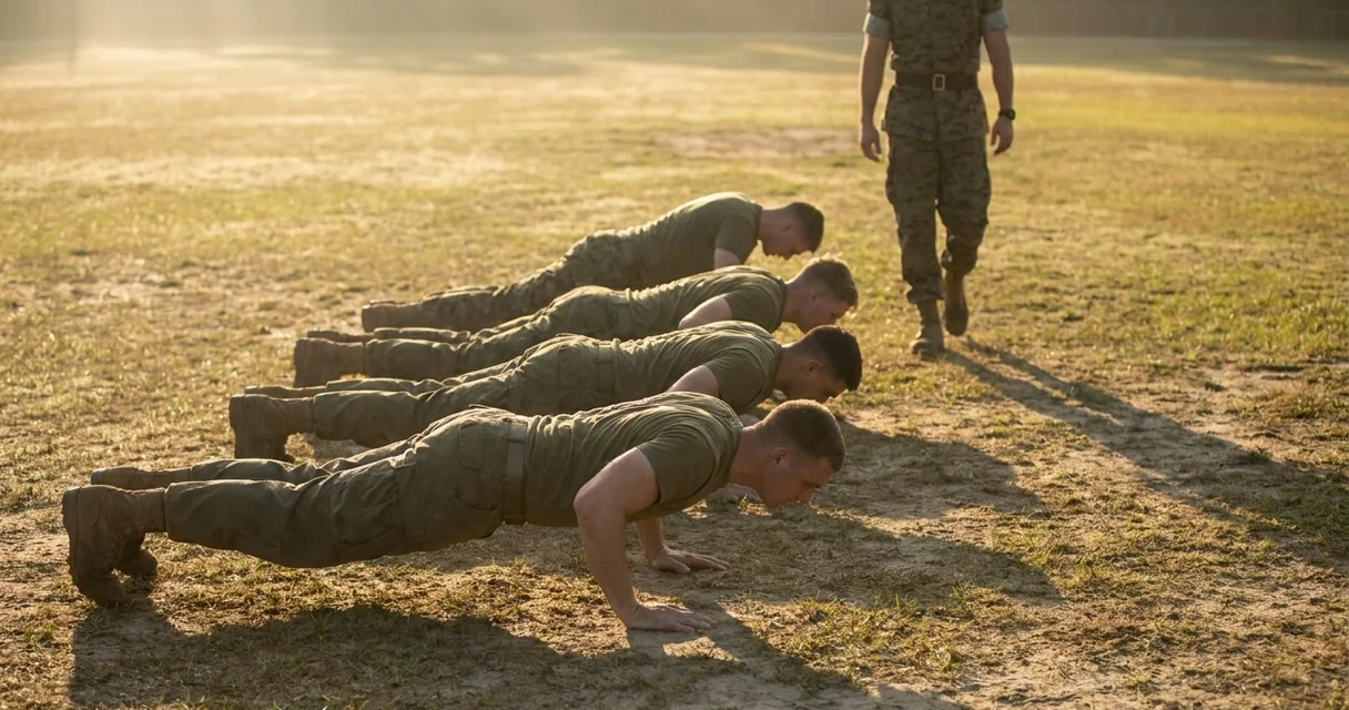 Calistenia militar: o treino físico das forças armadas explicado