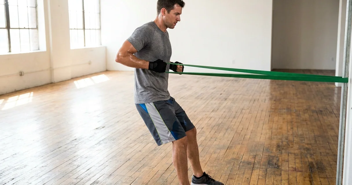 Treino com elástico: o equipamento que serve dos dois lados